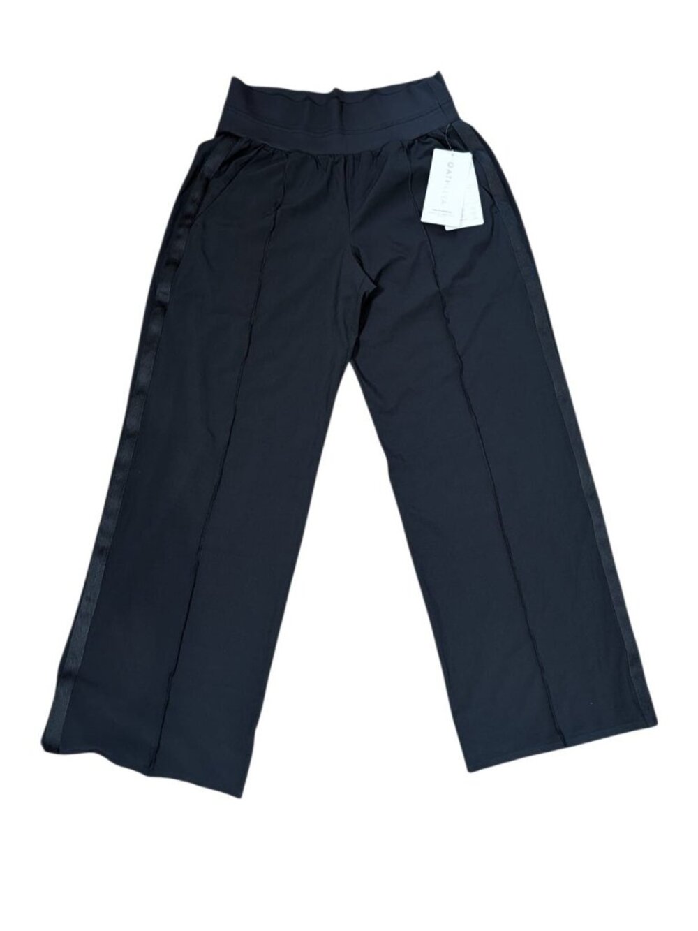 Athleta pants Nolita wide leg black color women's size 6